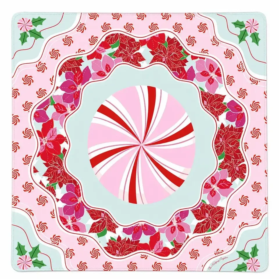 Peppermint Patty Mahjong Mat