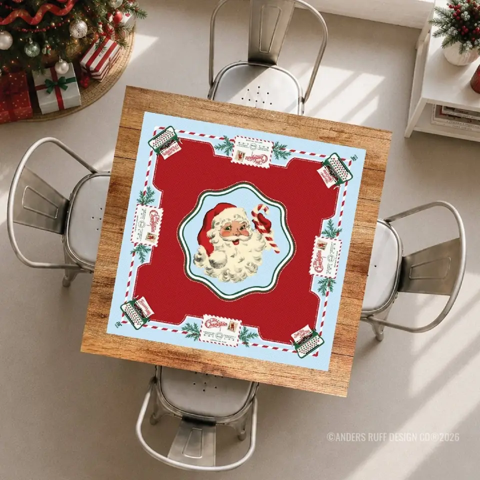 Santa's Mail Mahjong Mat